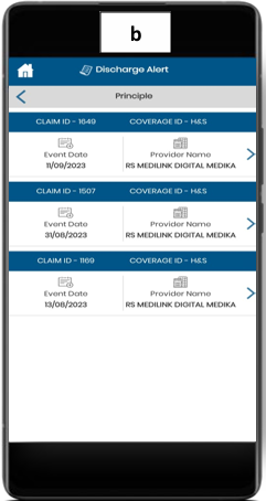 Langkah b - Pilih Provider Name