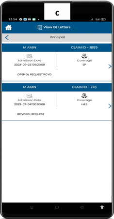 Langkah c - Klik Coverage