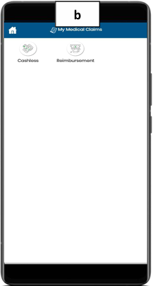 Langkah b - Pilih Tipe Klaim