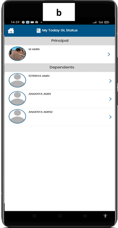 Langkah b - Pilih Nama