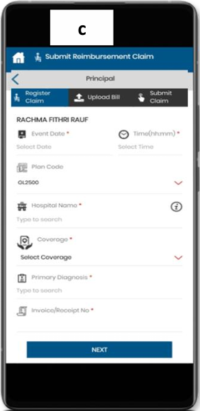 Langkah c - Isi Form