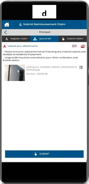 Langkah d - Upload Dokumen